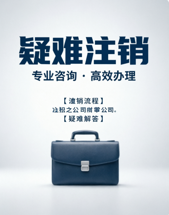 疑难注销 疑难注销